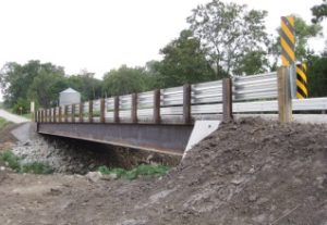 100' Steel Beam Bridge